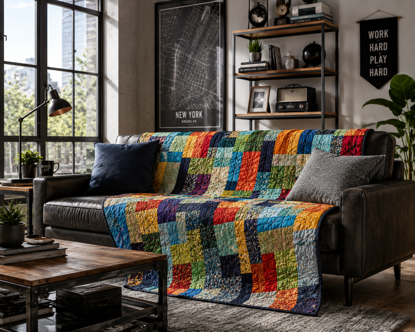 Le lin en patchwork et en quilting : une fibre naturelle au charme intemporel